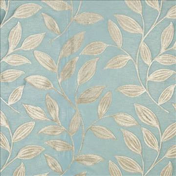 Greenway Park Azure by Kasmir Fabric 1385 56% Polyester 44% Cotton INDIA 11,000 Martindale Cycles H: 28 inches, V: 24 5/8 inches 54 - Fabric Carolina - Kasmir