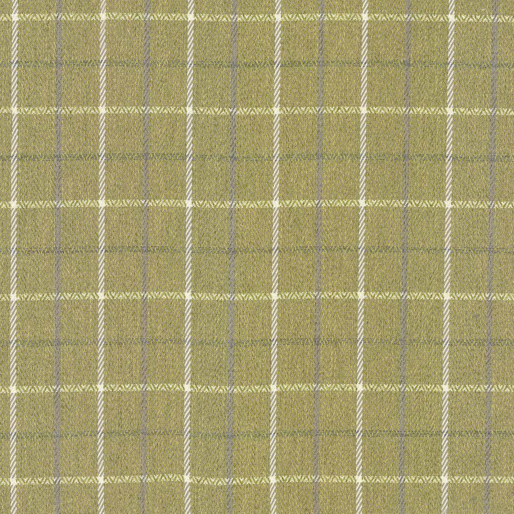 Greenway Plaid Chartreuse by Kasmir Fabric 5090 100% Polyester CHINA 51,000 Wyzenbeek Double Rubs H: 2 6/8 inches, V:2 6/8 inches 54 - Fabric Carolina - Kasmir