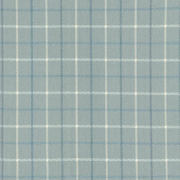 Greenway Plaid Seaspray by Kasmir Fabric 5089 100% Polyester CHINA 51,000 Wyzenbeek Double Rubs H: 2 6/8 inches, V:2 6/8 inches 54 - Fabric Carolina - Kasmir
