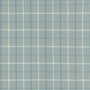 Greenway Plaid Seaspray by Kasmir Fabric 5089 100% Polyester CHINA 51,000 Wyzenbeek Double Rubs H: 2 6/8 inches, V: 2 6/8 inches 54 - Fabric Carolina - Kasmir
