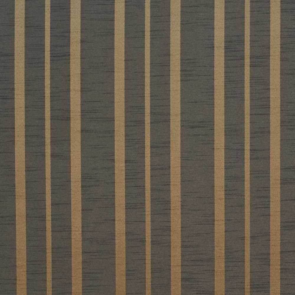 Greenwich Stripe Espresso by Kasmir Fabric 1412 100% Polyester CHINA Not Tested H: 7 6/8 inches, V:N/A 61 - 62 - Fabric Carolina - Kasmir