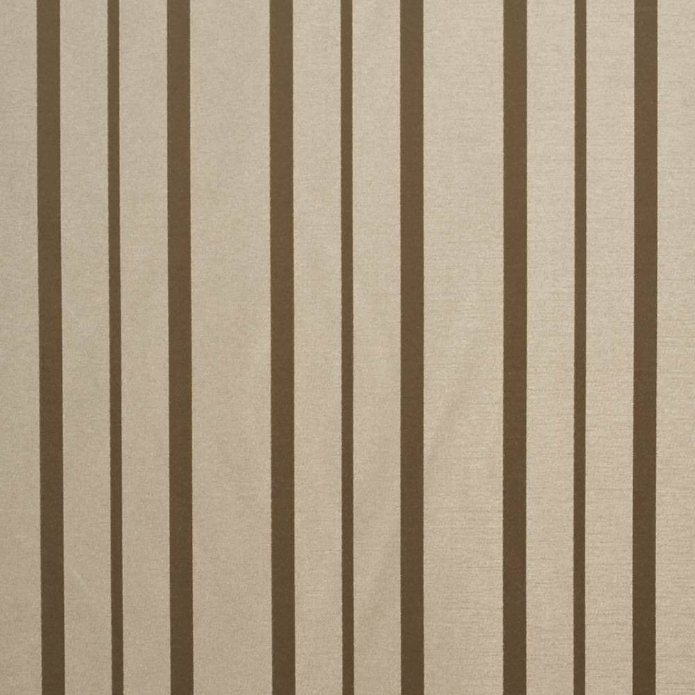 Greenwich Stripe Latte by Kasmir Fabric 1412 100% Polyester CHINA Not Tested H: 7 6/8 inches, V:N/A 61 - 62 - Fabric Carolina - Kasmir