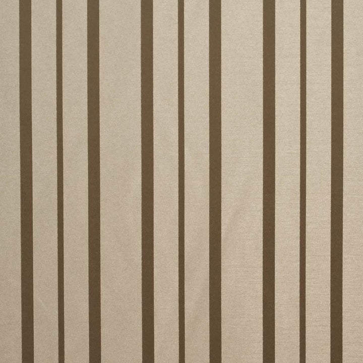 Greenwich Stripe Latte by Kasmir Fabric 1412 100% Polyester CHINA Not Tested Horizontal: 7 6/8 inches and Vertical: 0 Inches 61 - 62 - Fabric Carolina -