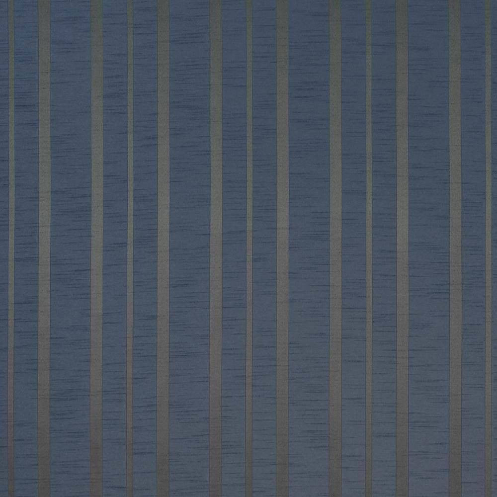 Greenwich Stripe Stardust by Kasmir Fabric 1412 100% Polyester CHINA Not Tested H: 7 6/8 inches, V:N/A 61 - 62 - Fabric Carolina - Kasmir