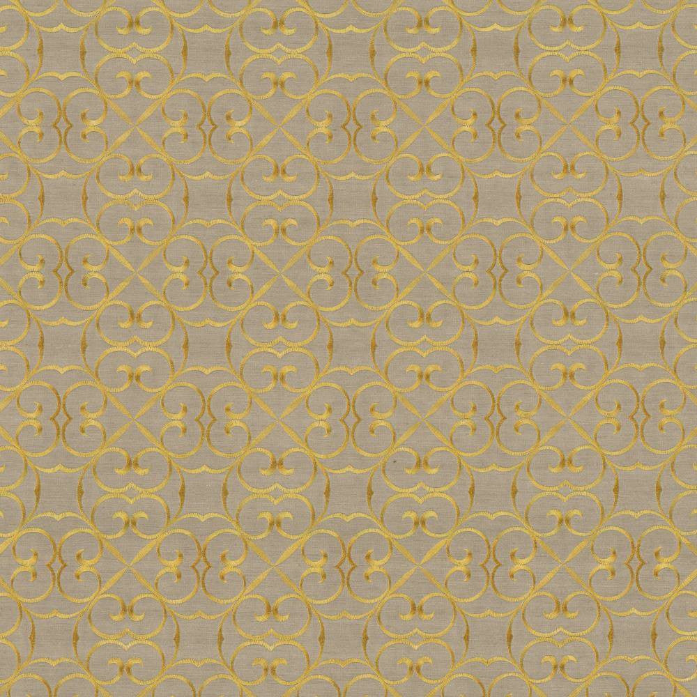 Greywell Baroque by Kasmir Fabric 1439 100% Polyester
Embroidery
100% Rayon
 INDIA </p><p>Repeat: Horizontal: 4 inches and Vertical: 4 inches 52 - 55 - Fabric Carolina -