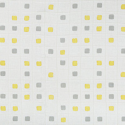 Gridwork Citrine by Kravet Basics Fabric