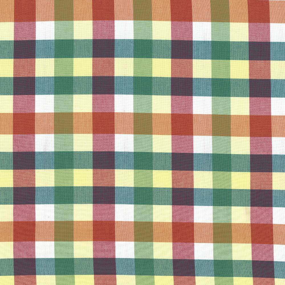 Grimaldi Check Summer by Kasmir Fabric 5069 100% Cotton
 INDIA </p><p>Repeat: Horizontal: 6 6/8 inches and Vertical: 13 4/8 inches 54 - Fabric Carolina -