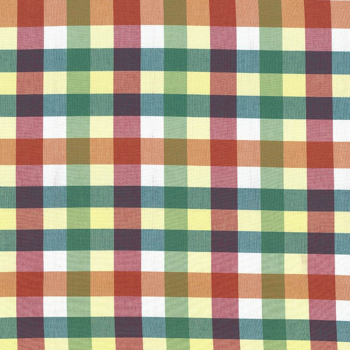 Grimaldi Check Summer by Kasmir Fabric 5069 100% Cotton
 INDIA </p><p>Repeat: Horizontal: 6 6/8 inches and Vertical: 13 4/8 inches 54 - Fabric Carolina -