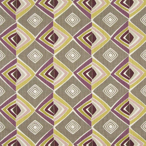 Groovy Diamond Boysenberry by Kasmir Fabric
