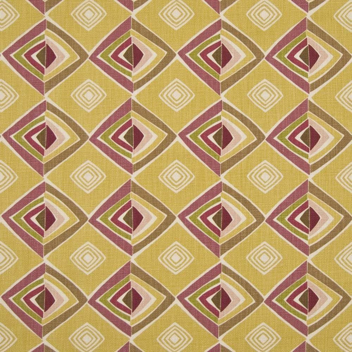 Groovy Diamond Citrine  by Kasmir Fabric See sample 100% Cotton
 USA 14,000 Wyzenbeek Double Rubs </p><p>Repeat: Horizontal: 13 4/8 inches and Vertical: 6 2/8 inches 54  - Fabric Carolina -