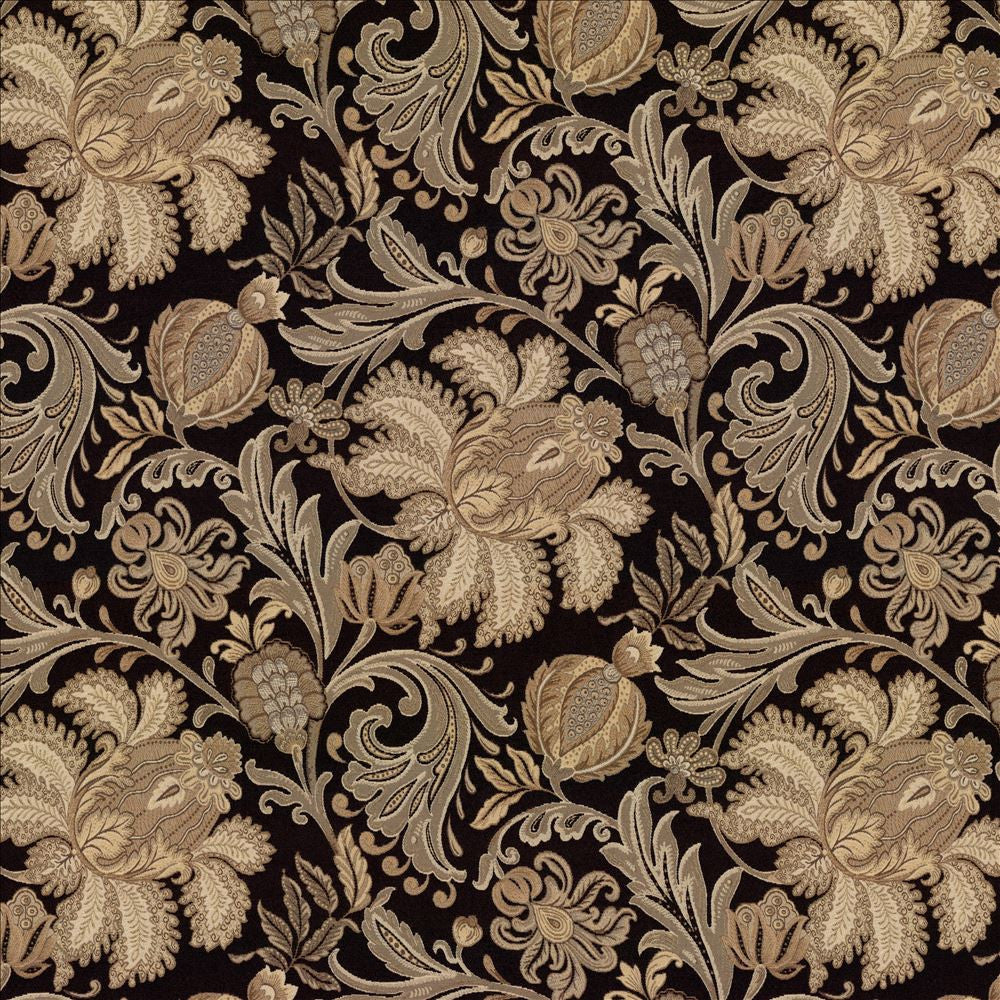 Grovesnor Park Espresso by Kasmir Fabric 8002 76% Rayon
24% Polyester
 CHINA 30,000 Wyzenbeek Double Rubs Horizontal: 28 2/8 inches and Vertical: 26 2/8 inches 54 - Fabric Carolina -