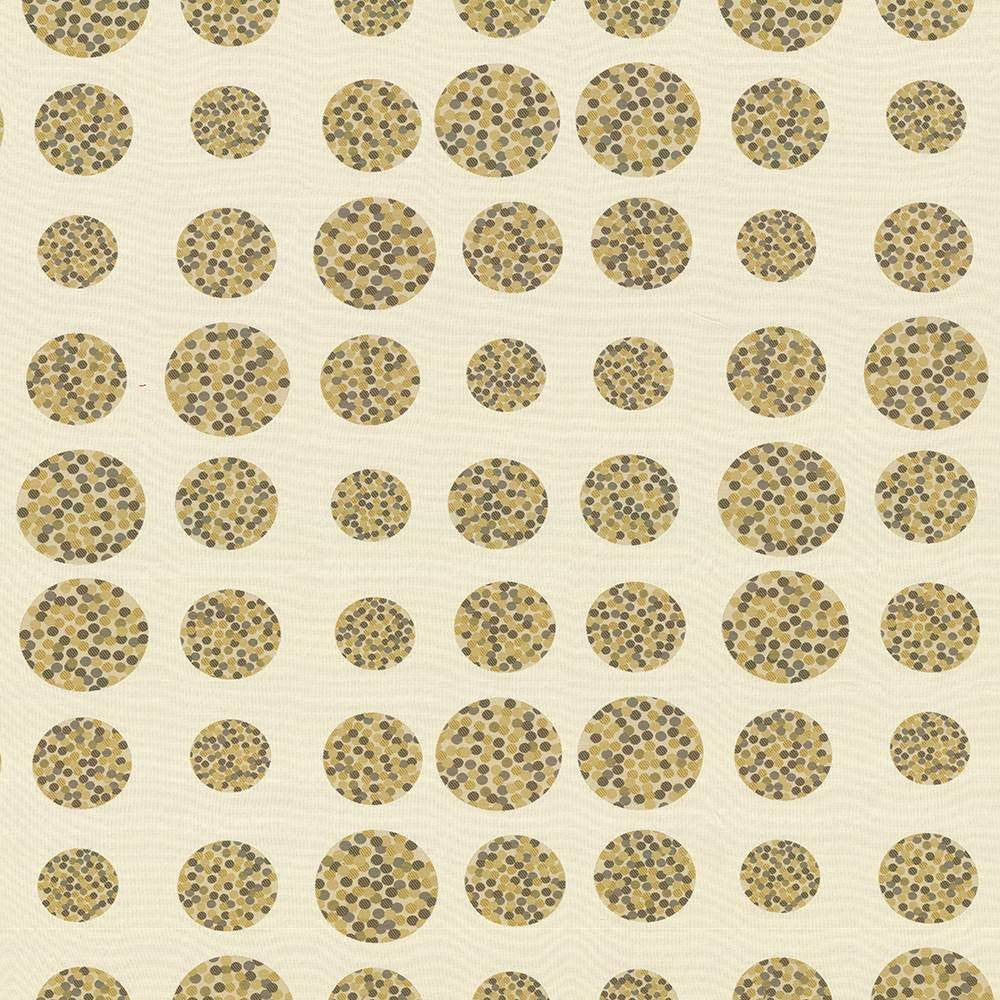 Gumball Delight Coin by Kasmir Fabric 1423 69% Polyester 31% Rayon USA 36,000 Wyzenbeek Double Rubs H: 27 6/8 inches, V:25 6/8 inches 55 - 56 - Fabric Carolina - Kasmir