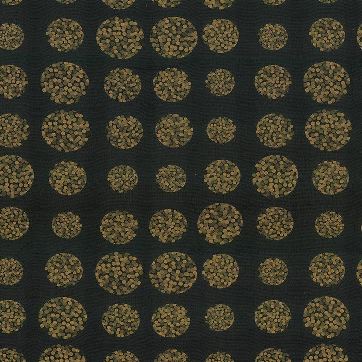 Gumball Delight Ebony by Kasmir Fabric 1424 69% Polyester 31% Rayon USA 36,000 Wyzenbeek Double Rubs H: 27 6/8 inches, V:25 6/8 inches 55 - 56 - Fabric Carolina - Kasmir
