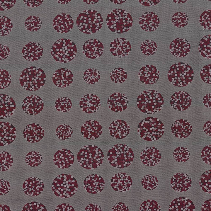 Gumball Delight Violet by Kasmir Fabric 1423 69% Polyester
31% Rayon
 USA </p><p>Repeat: Horizontal: 27 6/8 inches and Vertical: 25 6/8 inches 55 - 56 - Fabric Carolina -
