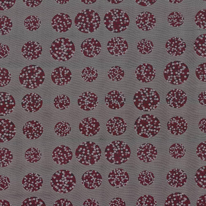 Gumball Delight Violet by Kasmir Fabric 1423 69% Polyester 31% Rayon USA 36,000 Wyzenbeek Double Rubs H: 27 6/8 inches, V:25 6/8 inches 55 - 56 - Fabric Carolina - Kasmir