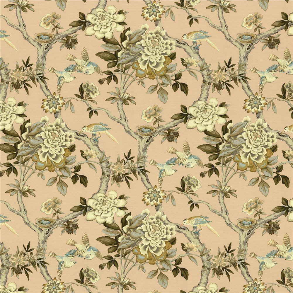 Gwendolyn Blush  by Kasmir Fabric See sample 100% Cotton
 PERU 18,000 Wyzenbeek Double Rubs </p><p>Repeat: Horizontal: 27 inches and Vertical: 25 2/8 inches 54  - Fabric Carolina -