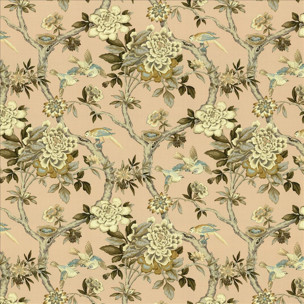 Gwendolyn Blush by Kasmir Fabric 5155 100% Cotton
 PERU </p><p>Repeat: Horizontal: 27 inches and Vertical: 25 2/8 inches 54 - Fabric Carolina -