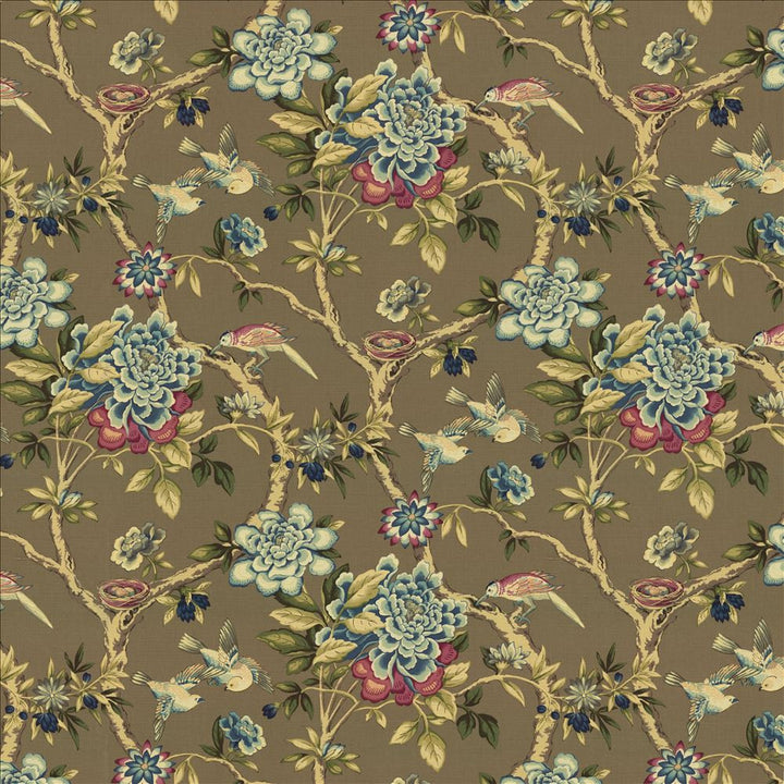 Gwendolyn Jewel by Kasmir Fabric 5155 100% Cotton
 PERU 18,000 Wyzenbeek Double Rubs </p><p>Repeat: Horizontal: 27 inches and Vertical: 25 2/8 inches 54 - Fabric Carolina -