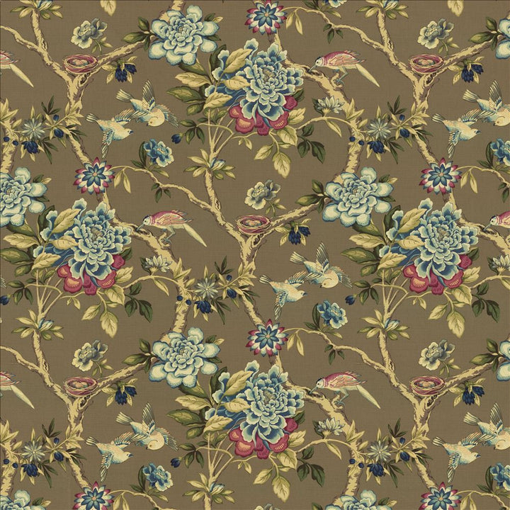 Gwendolyn Jewel by Kasmir Fabric 5155 100% Cotton
 PERU </p><p>Repeat: Horizontal: 27 inches and Vertical: 25 2/8 inches 54 - Fabric Carolina -