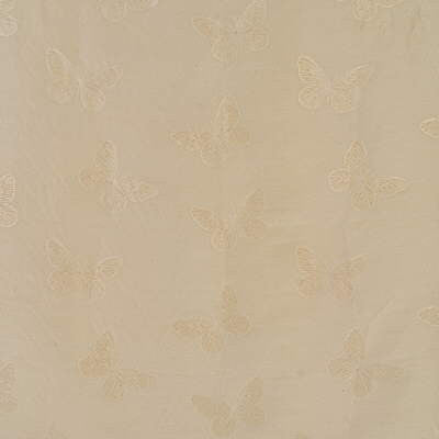 Butterfly Sheer Tan by Groundworks Fabric