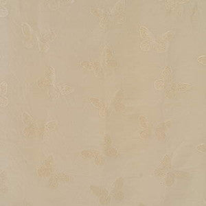 Butterfly Sheer Tan by Groundworks Fabric