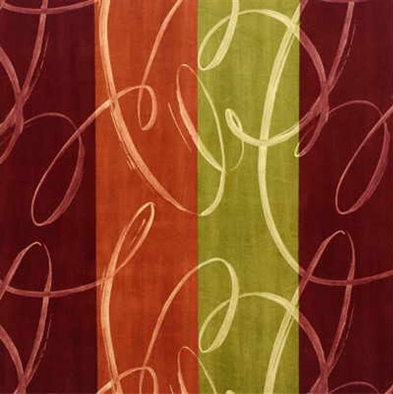 GWF-2598.319 Flying Ribbons Poppy by Lee Jofa Fabric - Cotton 100% United Kingdom Heavy H" 27 inches, V: 25.25 inches 54 inches  - Fabric Carolina -  Lee Jofa