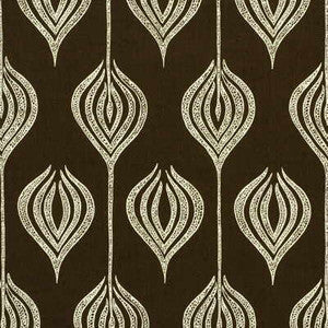Tulip Chocolate/Cream by Lee Jofa Modern Fabric