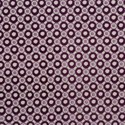 Pearl Taupe/Aubergine by Groundworks Fabric