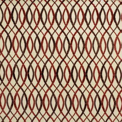 Infinity Beige/Rust by Groundworks Fabric