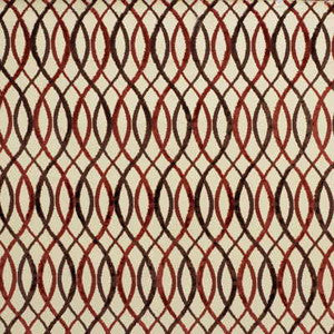 Infinity Beige/Rust by Groundworks Fabric