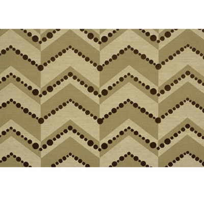 Chevron Beads Beige by Groundworks Fabric