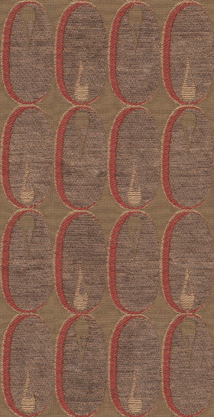 Oval Flame Red by Lee Jofa Modern Fabric