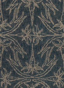 Lily Branch Midnight by Lee Jofa Modern Fabric