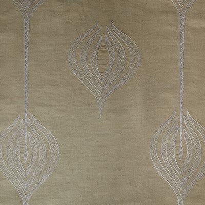 Tulip Embroidery Cream by Lee Jofa Modern Fabric