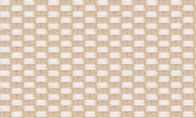 Grid Sheer Barley by Groundworks Fabric