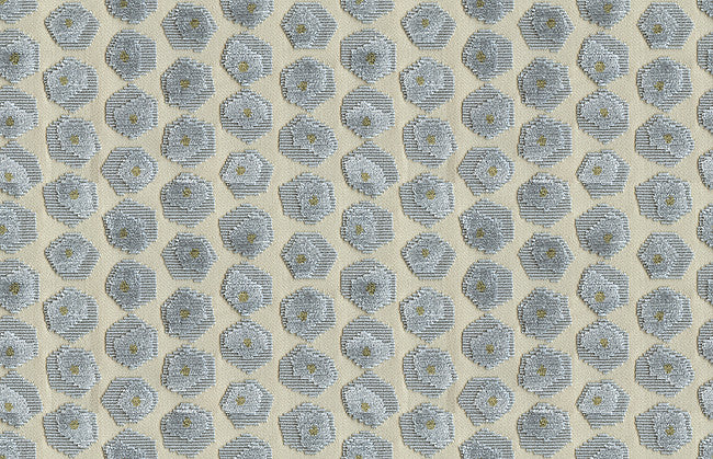 Gem Velvet Aqua by Groundworks Fabric