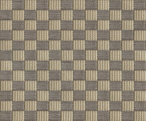 Lurex Check Taupe by Groundworks Fabric