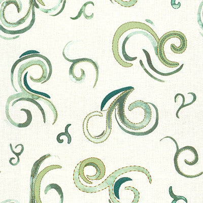 Exhilaration Aqua by Lee Jofa Modern Fabric