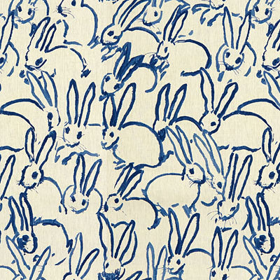 Hutch Print Navy by Lee Jofa Modern Fabric