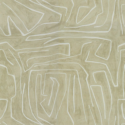 Graffito Beige/Ivory by Lee Jofa Modern Fabric