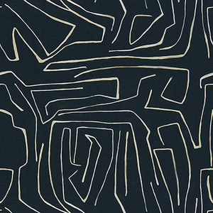 Graffito Onyx/Beige by Lee Jofa Modern Fabric
