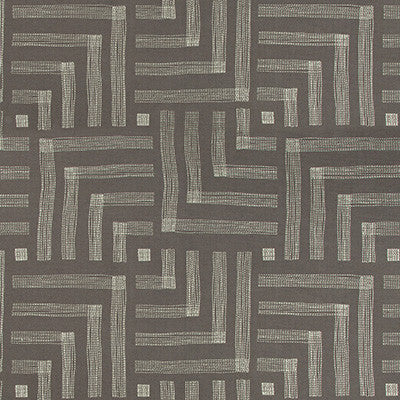 Pastiche Mocha/Cream by Groundworks Fabric