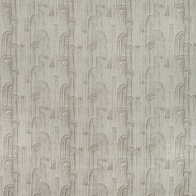 Crescent Weave Gris by Groundworks Fabric