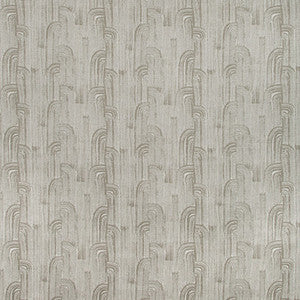 Crescent Weave Gris by Groundworks Fabric