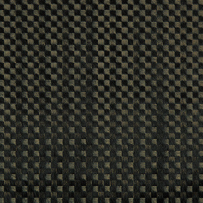 Delux Onyx/Gold by Groundworks Fabric