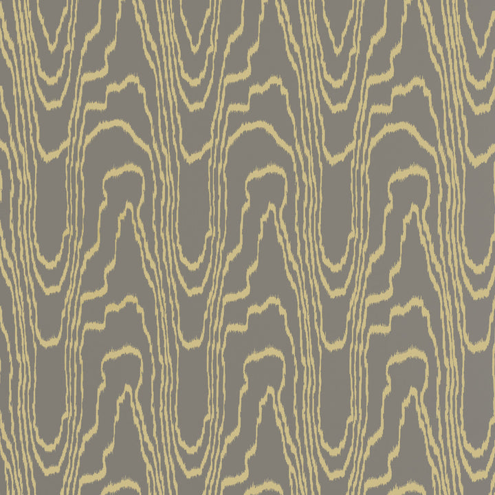 Agate Paper Taupe/Gold by Lee Jofa Modern Wallcovering