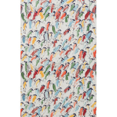 Finches Multi/Ivory by Lee Jofa Modern Wallcovering