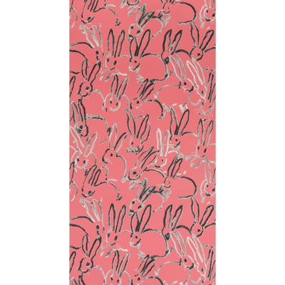 Hutch Pink by Lee Jofa Modern Wallcovering