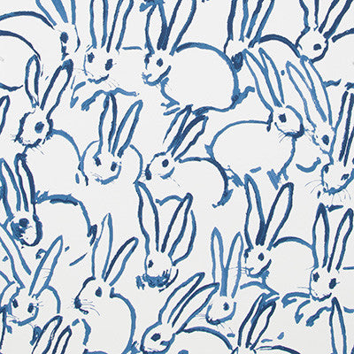 Hutch Navy by Lee Jofa Modern Wallcovering