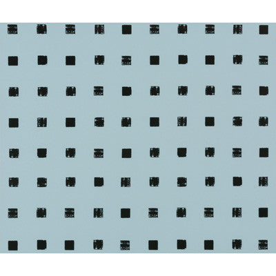 Chalet Blue/Black by Lee Jofa Modern Wallcovering